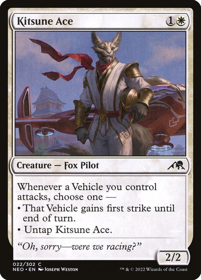 Ás Kitsune / Kitsune Ace - Magic: The Gathering - MoxLand