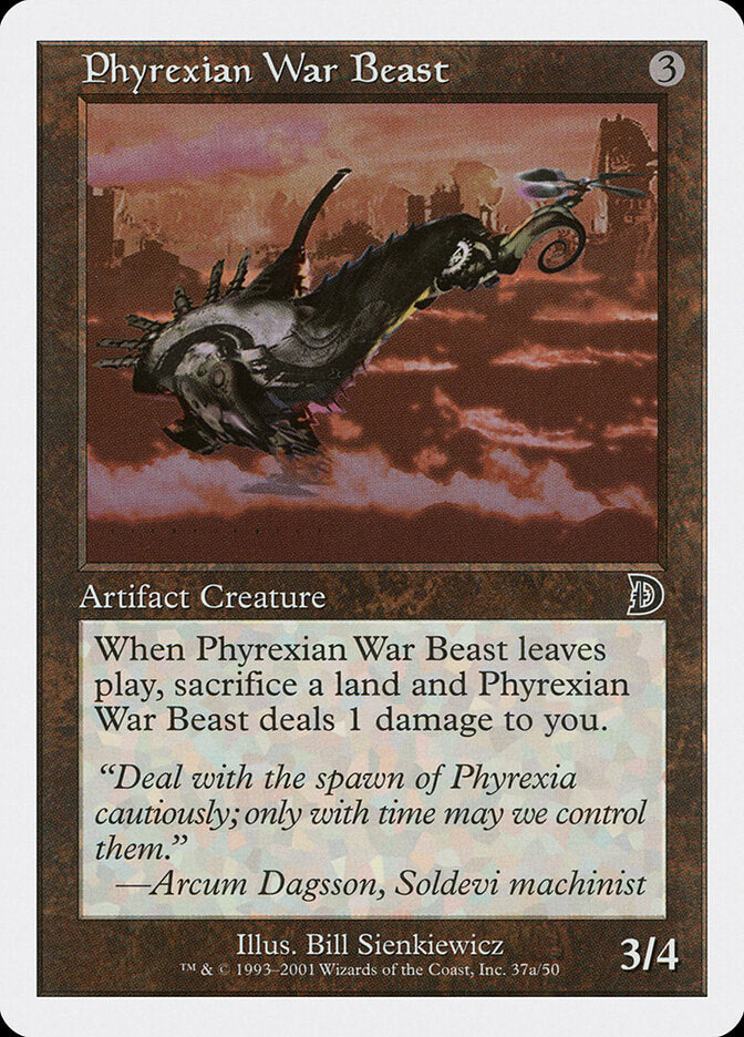 Besta de Guerra Phyrexiana / Phyrexian War Beast - Magic: The Gathering - MoxLand
