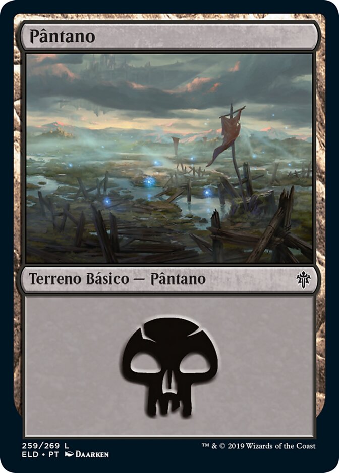 Pântano / Swamp - Magic: The Gathering - MoxLand