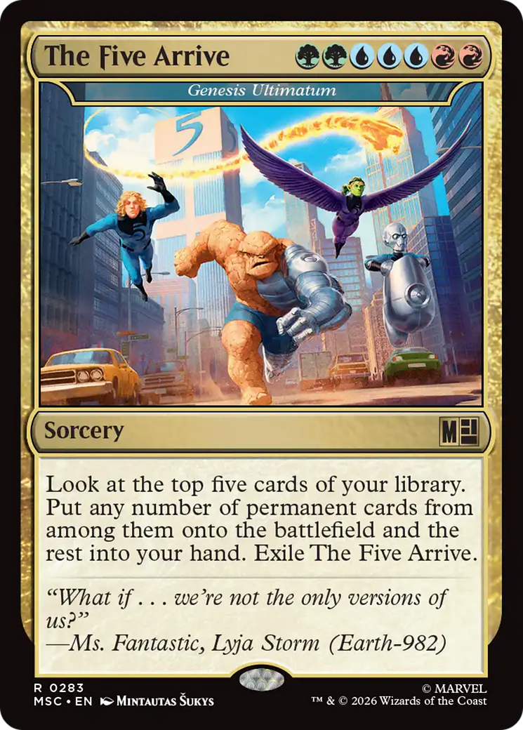 The Five Arrive - Magic: The Gathering - MoxLand