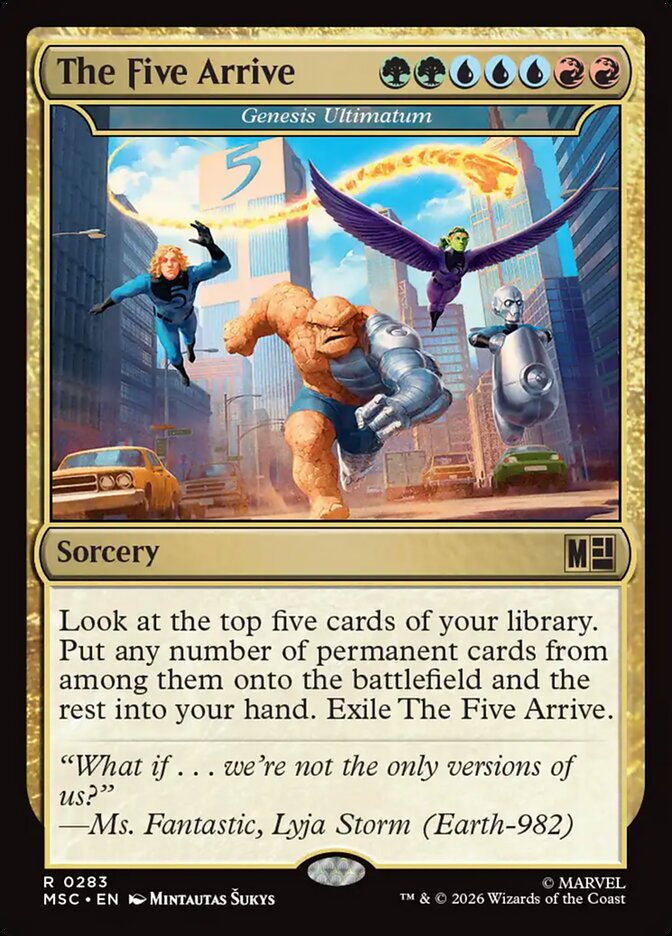 The Five Arrive - Magic: The Gathering - MoxLand