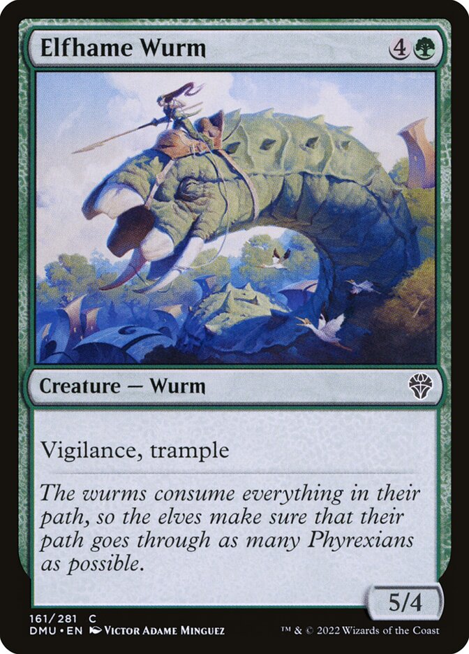 Vorme de Elfilar / Elfhame Wurm - Magic: The Gathering - MoxLand