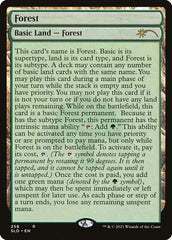 Floresta / Forest - Magic: The Gathering - MoxLand