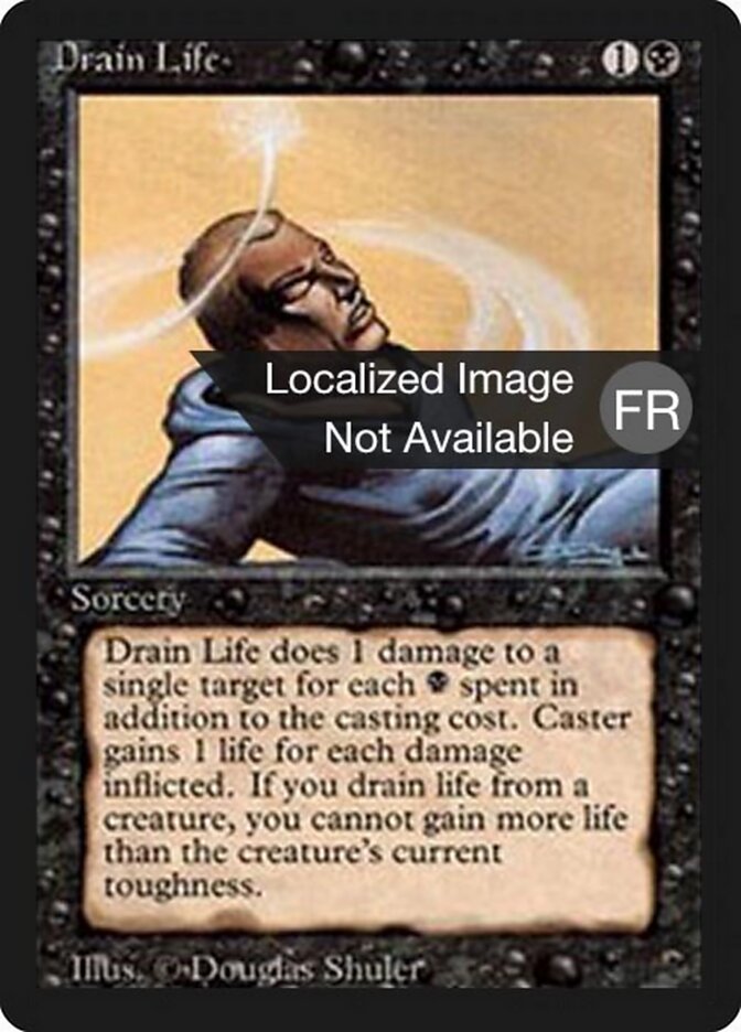 Drenar Vida / Drain Life - Magic: The Gathering - MoxLand