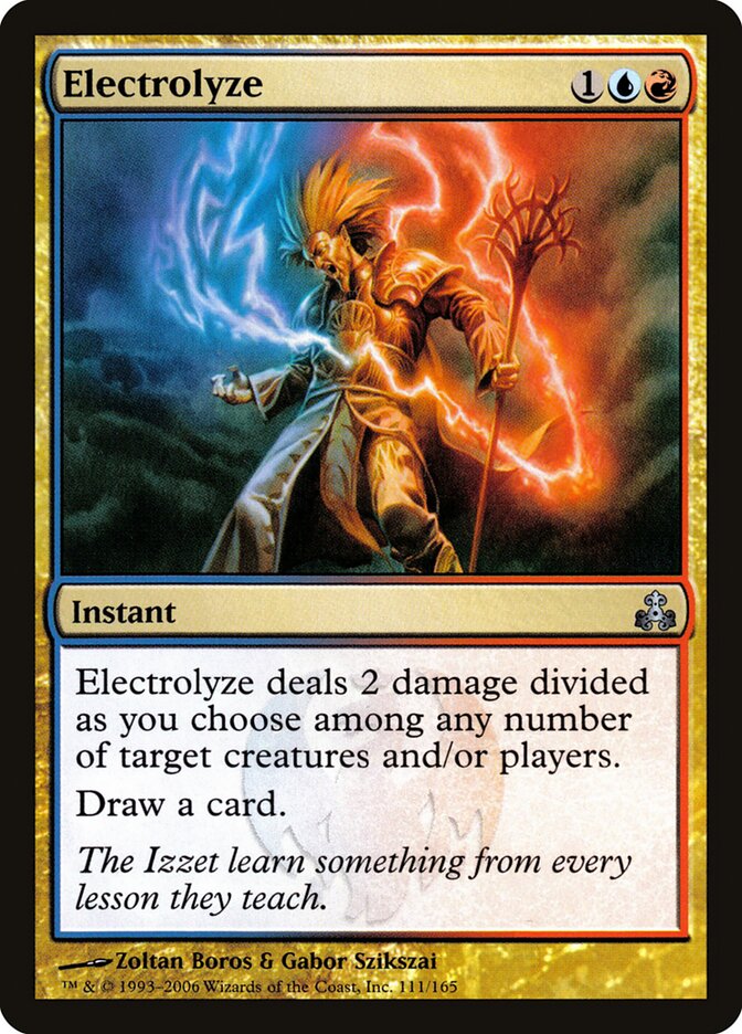 Eletrolisar / Electrolyze - Magic: The Gathering - MoxLand