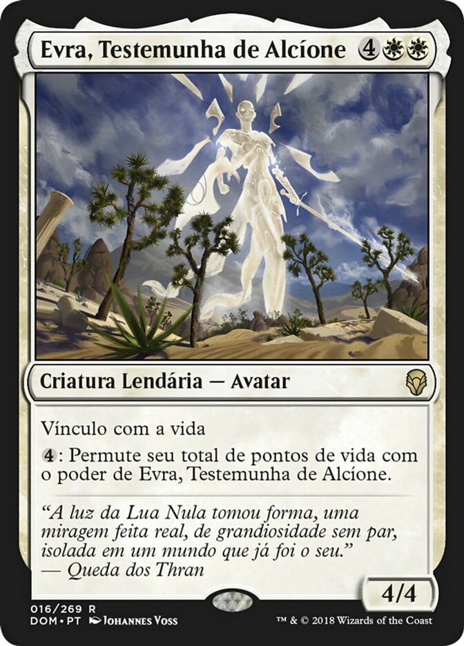 Evra, Testemunha de Alcíone / Evra, Halcyon Witness - Magic: The Gathering - MoxLand
