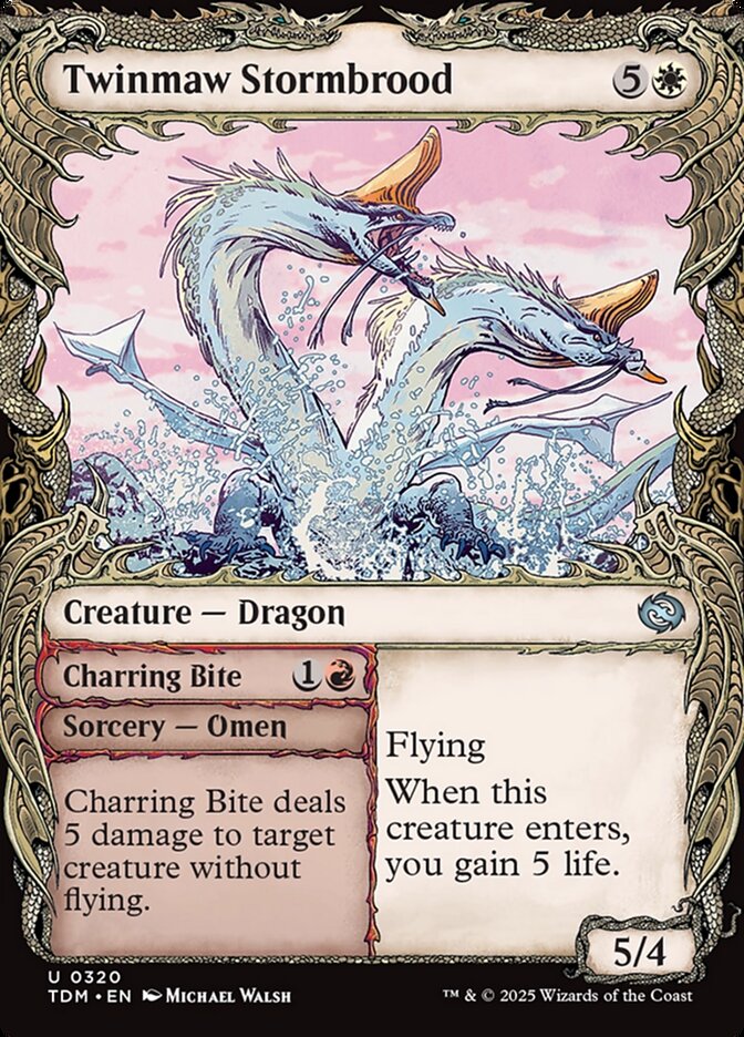 Tempesdrago da Bocarra Dupla / Twinmaw Stormbrood - Magic: The Gathering - MoxLand