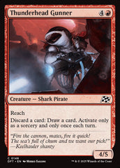 Artilheiro Cabeça-de-trovão / Thunderhead Gunner - Magic: The Gathering - MoxLand