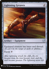 Grevas Faiscantes / Lightning Greaves - Magic: The Gathering - MoxLand
