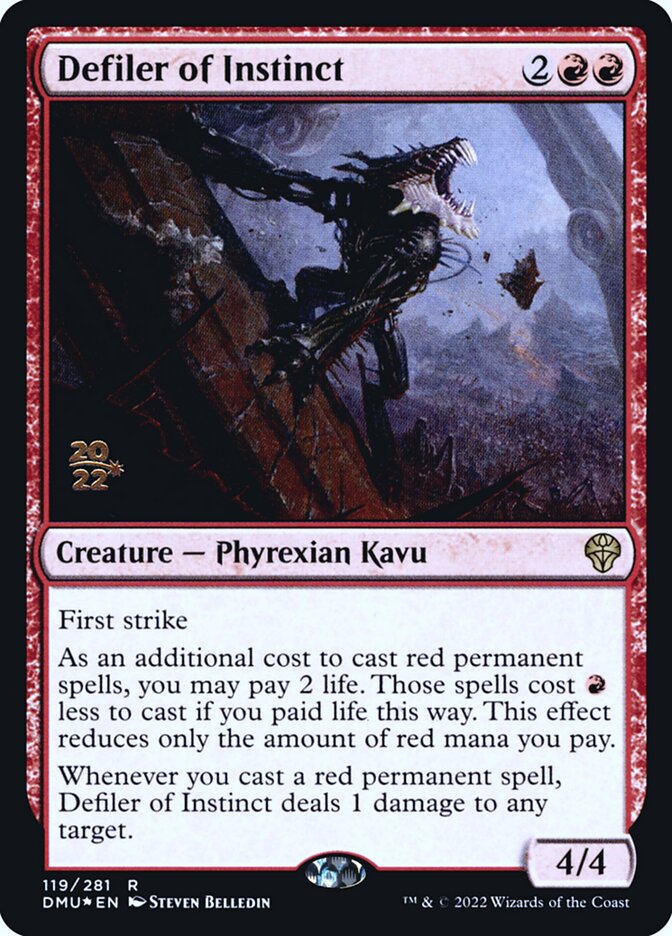Profanador do Instinto / Defiler of Instinct - Magic: The Gathering - MoxLand