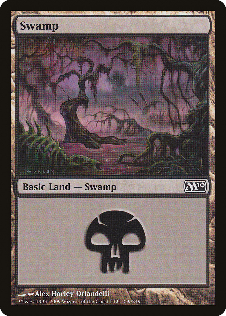 Pântano / Swamp - Magic: The Gathering - MoxLand