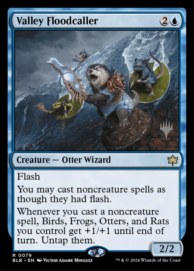 Valley Floodcaller - Magic: The Gathering - MoxLand