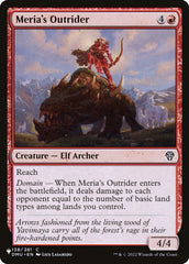 Vanguardeira de Meria / Meria's Outrider - Magic: The Gathering - MoxLand