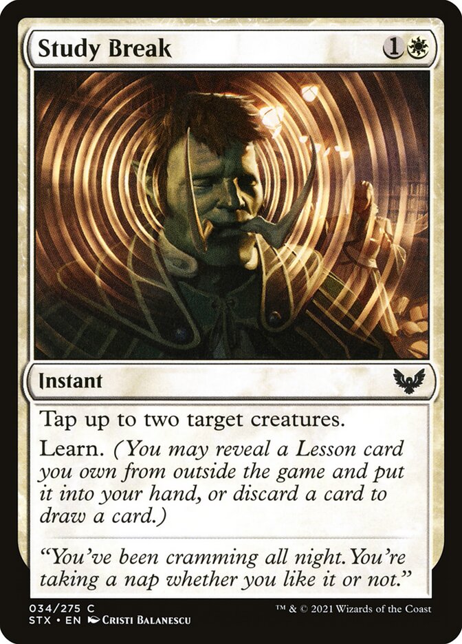 Pausa no Estudo / Study Break - Magic: The Gathering - MoxLand