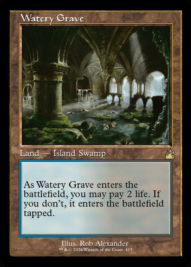 Túmulo Aquático / Watery Grave - Magic: The Gathering - MoxLand