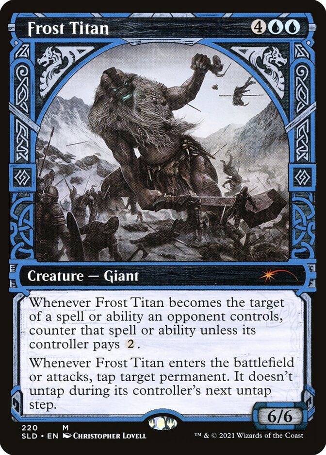 Titã de Gelo / Frost Titan - Magic: The Gathering - MoxLand