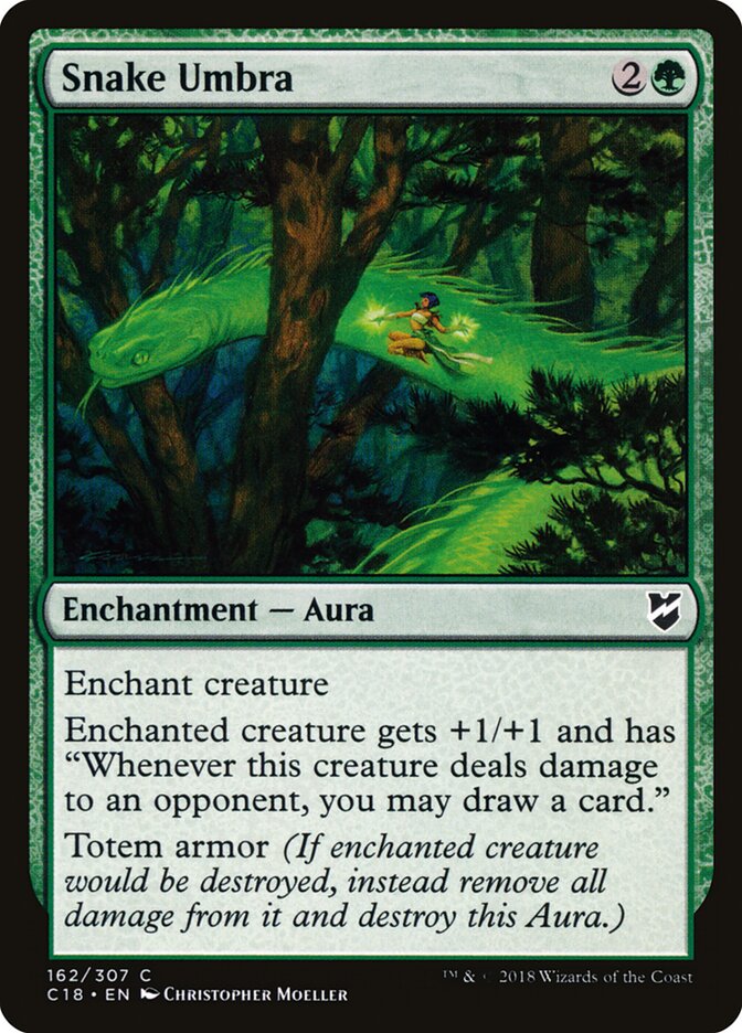 Sombra de Cobra / Snake Umbra - Magic: The Gathering - MoxLand