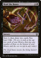 Leia os Ossos / Read the Bones - Magic: The Gathering - MoxLand