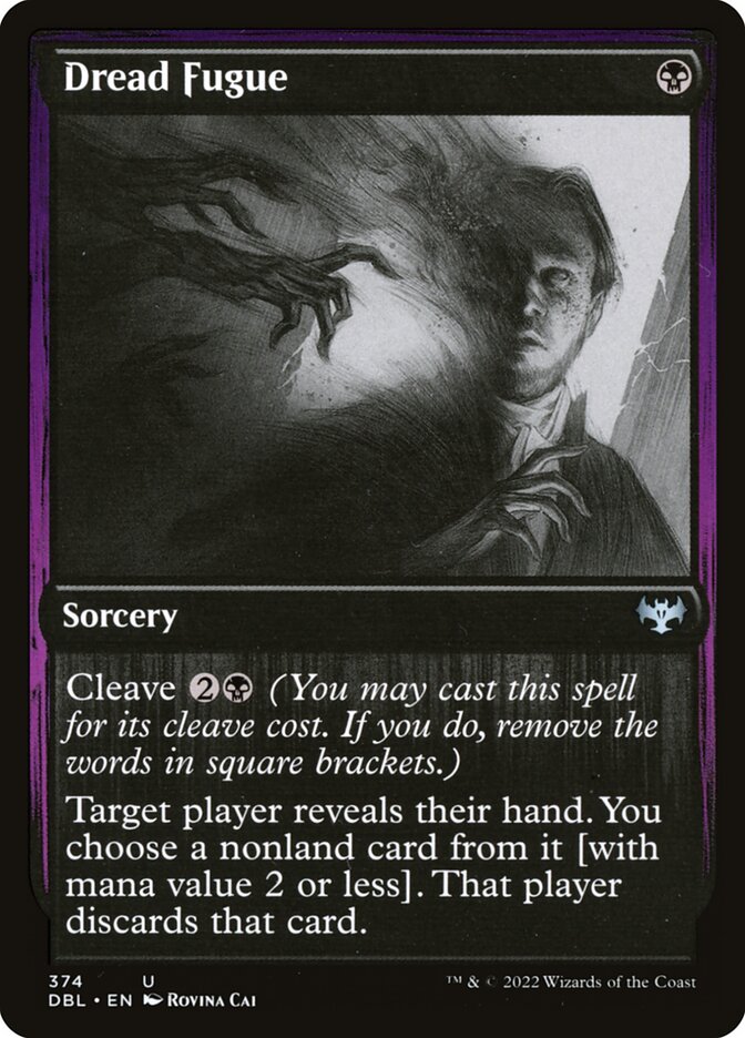 Fuga Apavorante / Dread Fugue - Magic: The Gathering - MoxLand