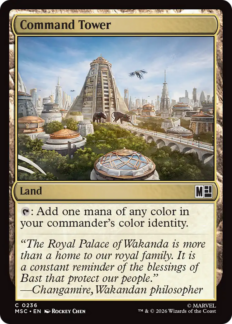 Torre de Comando / Command Tower - Magic: The Gathering - MoxLand
