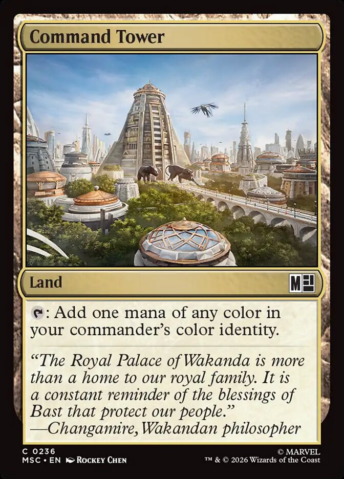 Torre de Comando / Command Tower - Magic: The Gathering - MoxLand