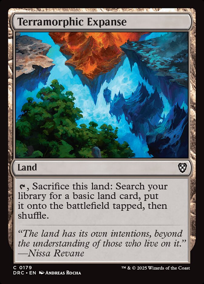 Vastidão Morfoterrena / Terramorphic Expanse - Magic: The Gathering - MoxLand