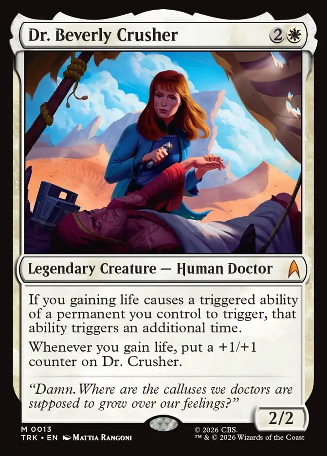 Dr. Beverly Crusher - Magic: The Gathering - MoxLand