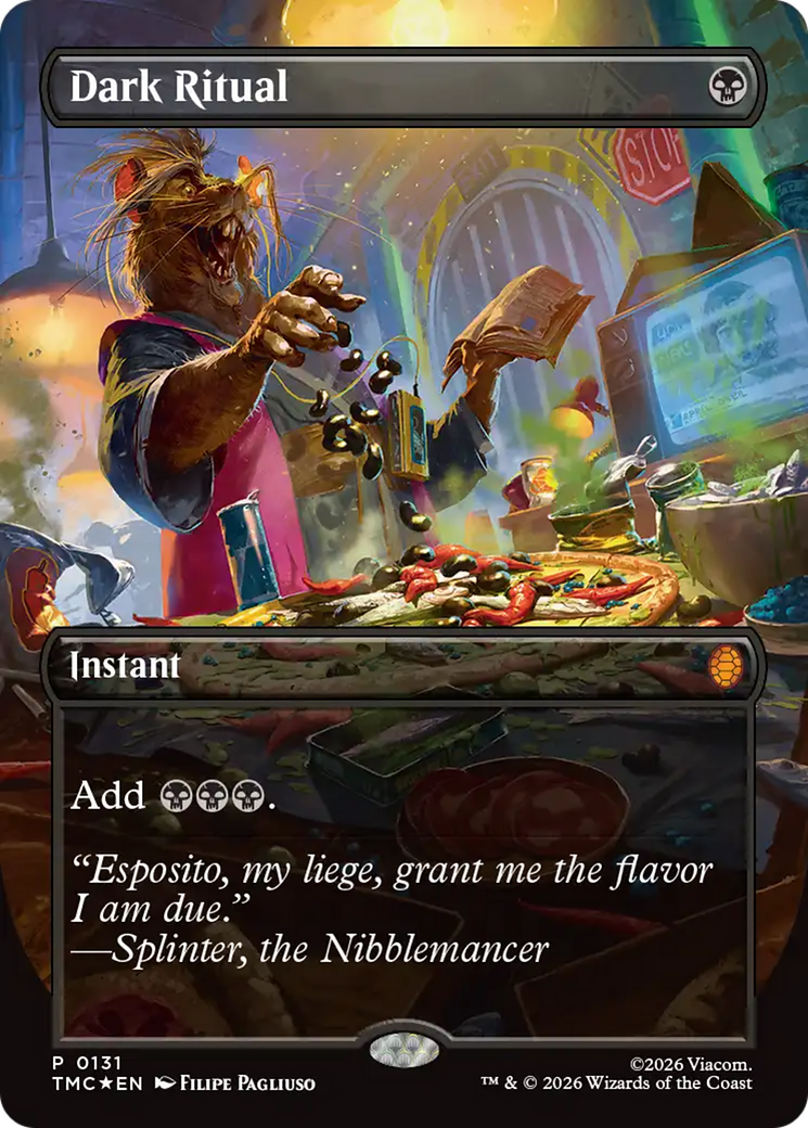 Ritual Sombrio / Dark Ritual - Magic: The Gathering - MoxLand