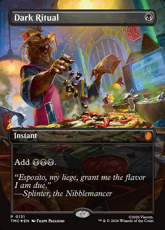 Ritual Sombrio / Dark Ritual - Magic: The Gathering - MoxLand