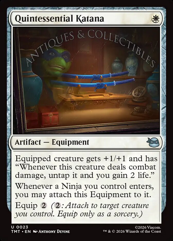 Quintessential Katana - Magic: The Gathering - MoxLand