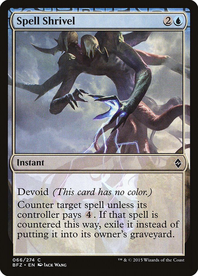 Murchar Mágica / Spell Shrivel - Magic: The Gathering - MoxLand