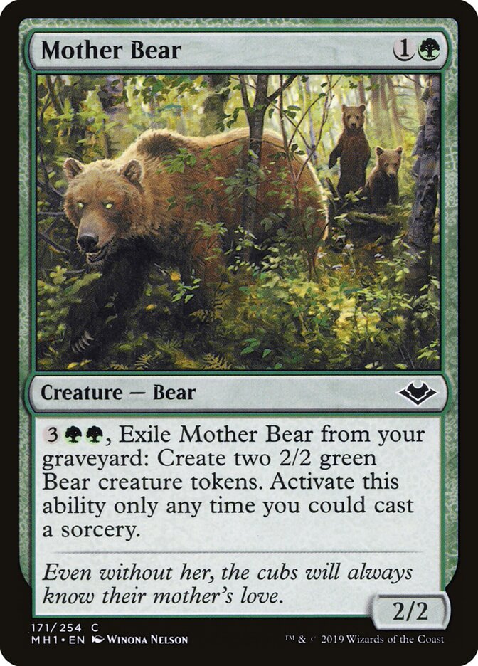 Mamãe Ursa / Mother Bear - Magic: The Gathering - MoxLand