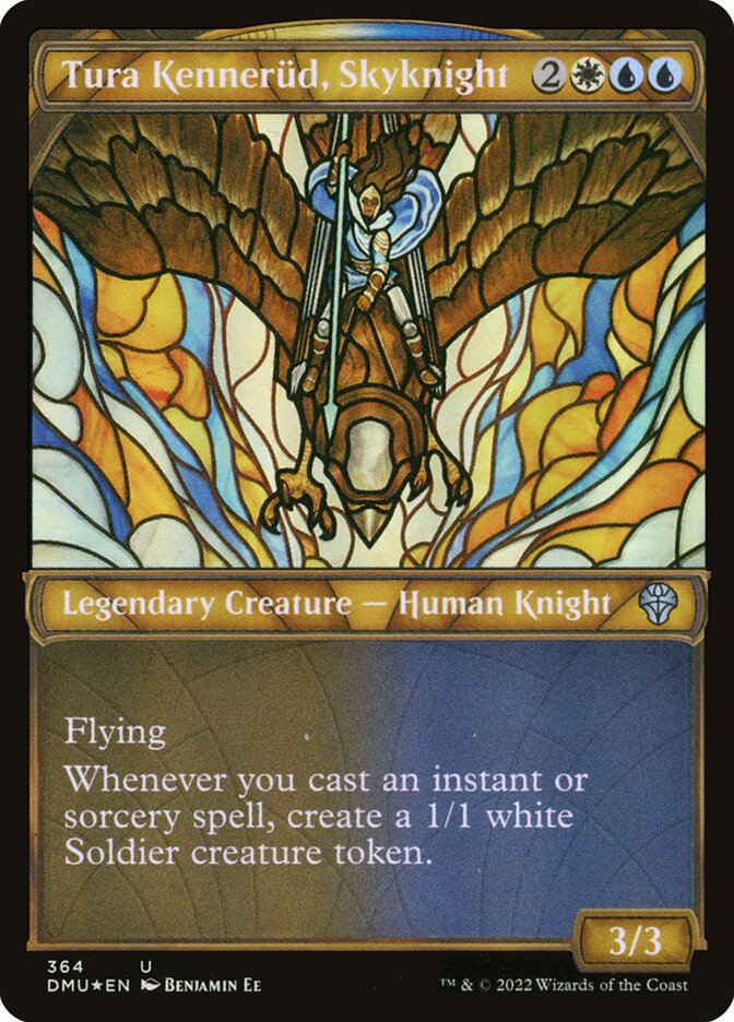 Tura Kennerüd, Cavaleira Celeste / Tura Kennerüd, Skyknight - Magic: The Gathering - MoxLand
