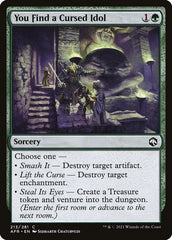 Vocês Encontram um Ídolo Amaldiçoado / You Find a Cursed Idol - Magic: The Gathering - MoxLand