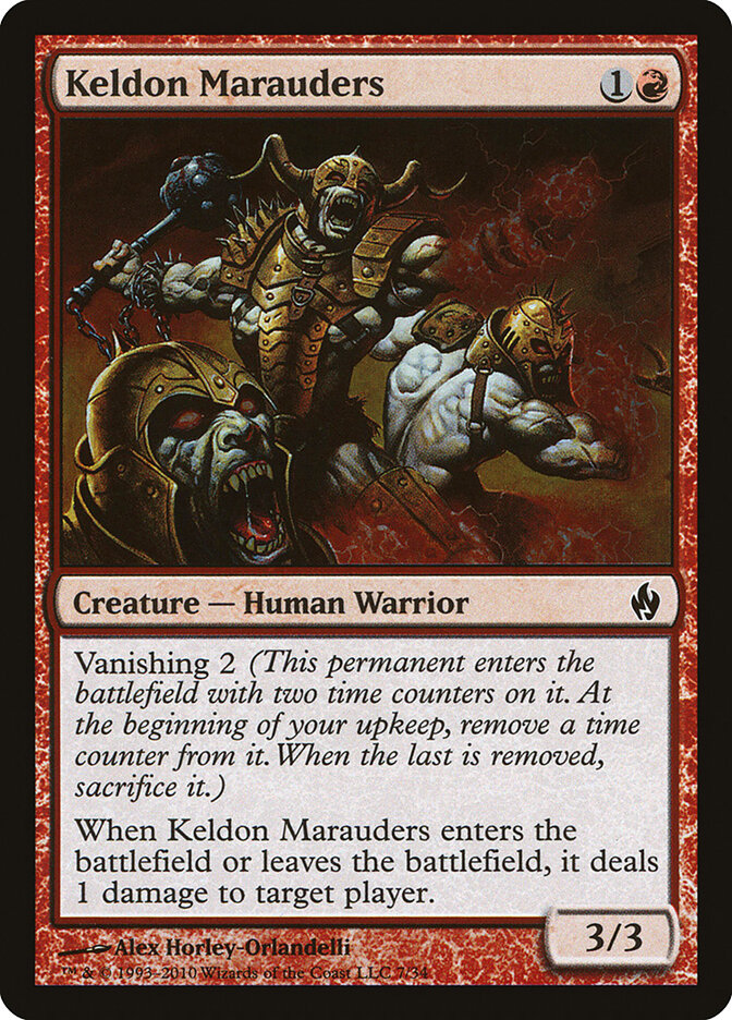 Saqueadores Keldonianos / Keldon Marauders - Magic: The Gathering - MoxLand
