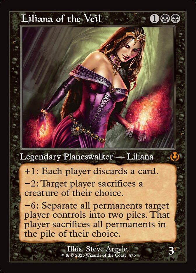 Liliana do Véu / Liliana of the Veil - Magic: The Gathering - MoxLand