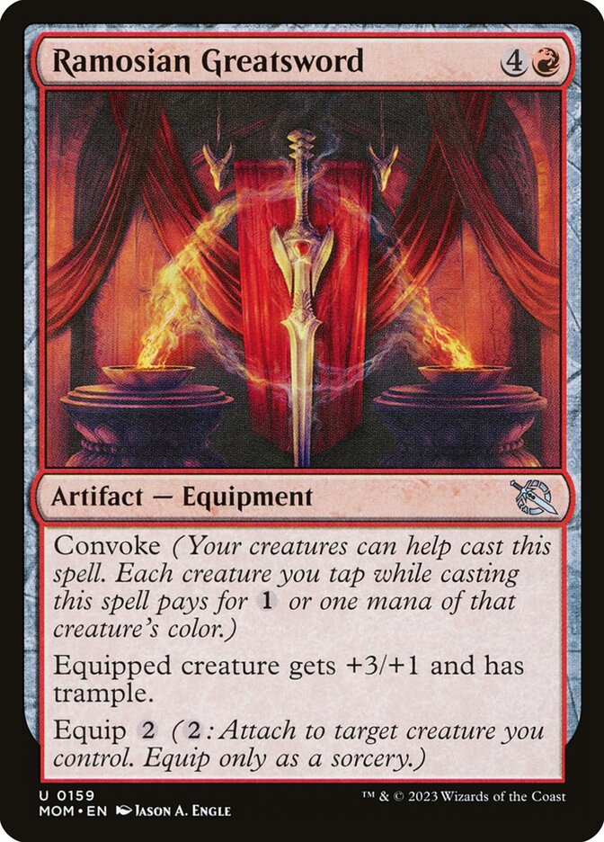 Montante Ramosiana / Ramosian Greatsword - Magic: The Gathering - MoxLand