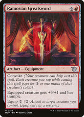 Montante Ramosiana / Ramosian Greatsword - Magic: The Gathering - MoxLand