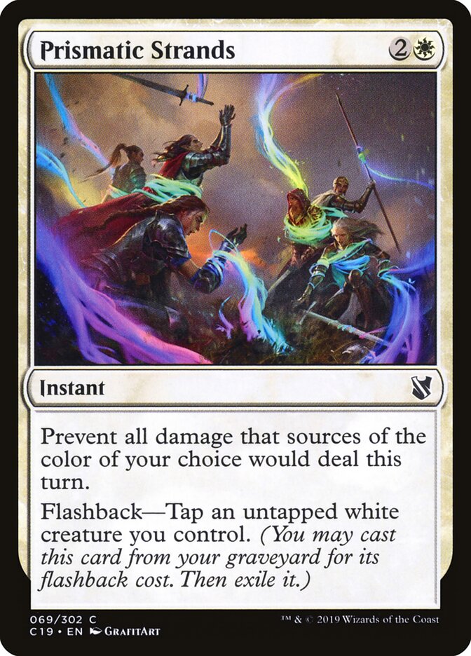 Cordões Prismáticos / Prismatic Strands - Magic: The Gathering - MoxLand