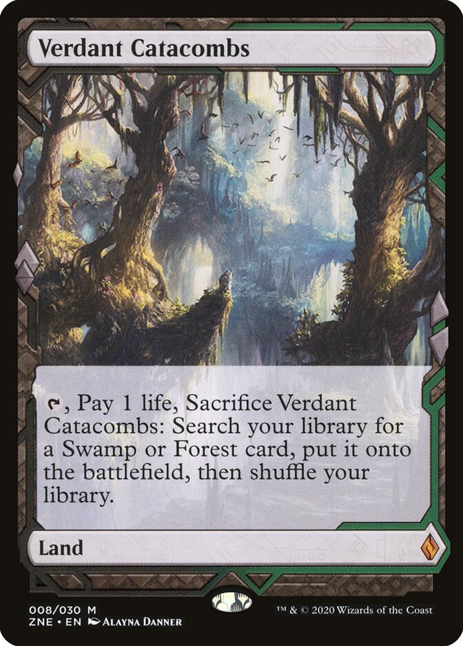 Catacumbas Verdejantes / Verdant Catacombs - Magic: The Gathering - MoxLand