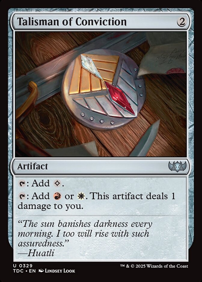 Talismã da Convicção / Talisman of Conviction - Magic: The Gathering - MoxLand