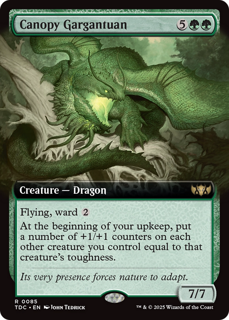 Canopy Gargantuan - Magic: The Gathering - MoxLand