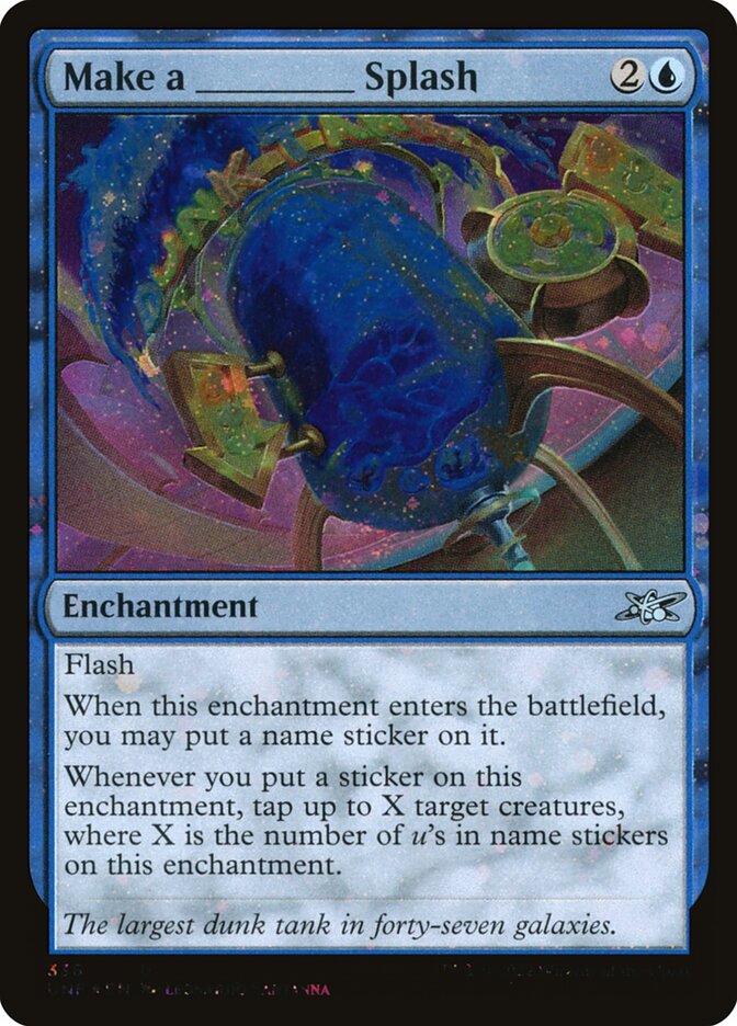 Make a _____ Splash - Magic: The Gathering - MoxLand