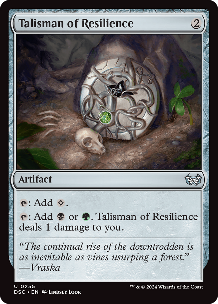 Talismã da Resiliência / Talisman of Resilience - Magic: The Gathering - MoxLand