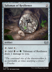 Talismã da Resiliência / Talisman of Resilience - Magic: The Gathering - MoxLand