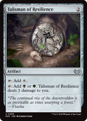 Talismã da Resiliência / Talisman of Resilience - Magic: The Gathering - MoxLand