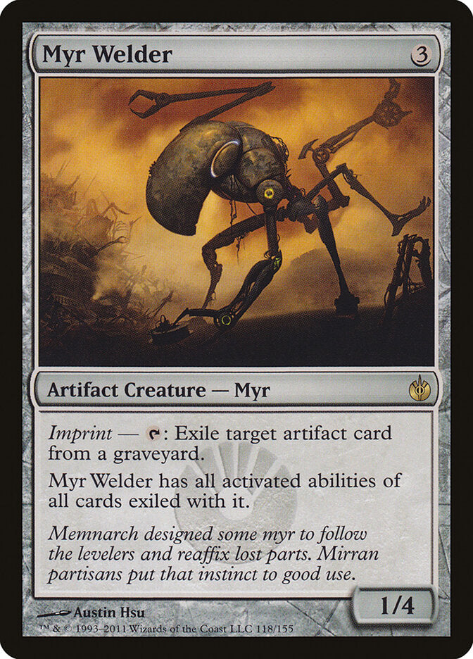 Myr Soldador / Myr Welder - Magic: The Gathering - MoxLand