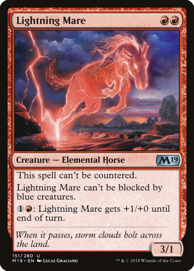Égua do Relâmpago / Lightning Mare