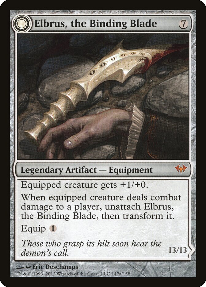 Elbrus, a Lâmina da União / Elbrus, the Binding Blade - Magic: The Gathering - MoxLand