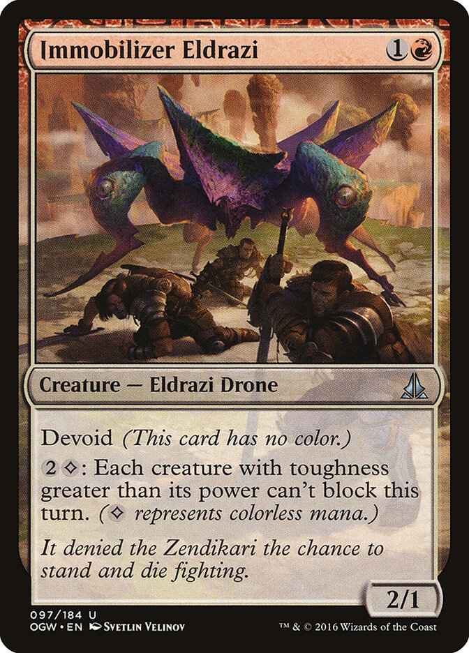 Eldrazi Imobilizador / Immobilizer Eldrazi - Magic: The Gathering - MoxLand